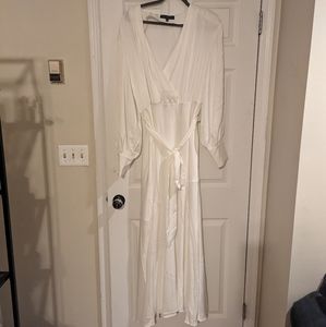 Eloquii Satin Maxi Dress